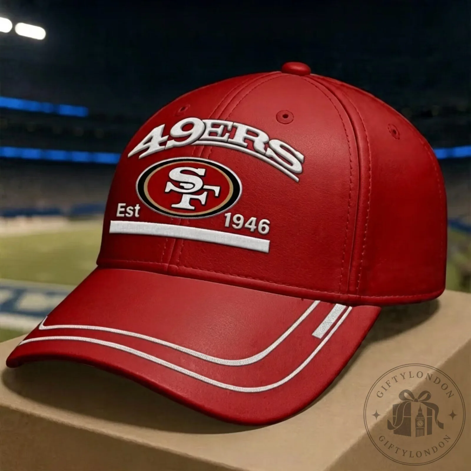 San Francisco Football Team Red 49ers Established 1946 Fan Cap Hat